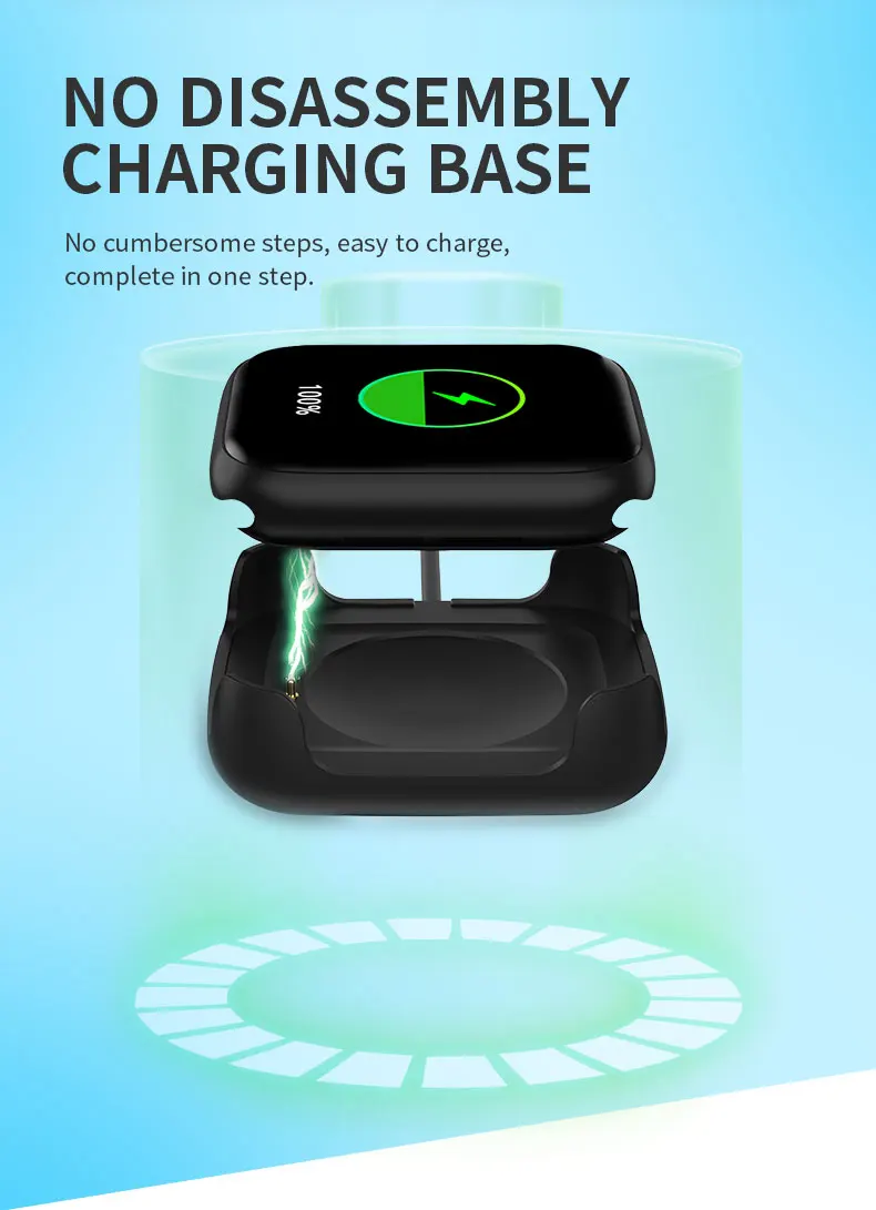 Wearpai Smart Watch HW19 Full Screen Sleep Monitor Double Buttons Make Call Smartwatch Sport Women Men pk iwo 13 W46 IWO W37 PRO