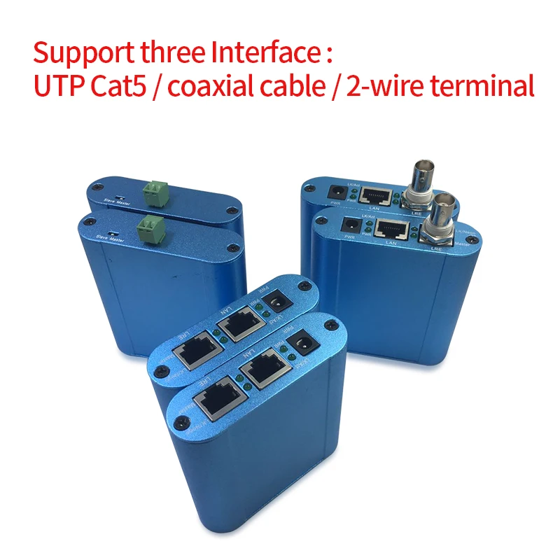 UTP cat5를 통한 300-500미터 이더넷 익스텐더 장거리 익스텐더 이더넷 보안 시스템 IP 카메라