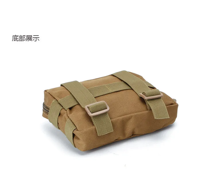 Separate the Multi-functional Army Fans Tactical Waist Pack Outdoor Waterproof Mobile Phone Waist Bag Travel Wear Leather Belt P