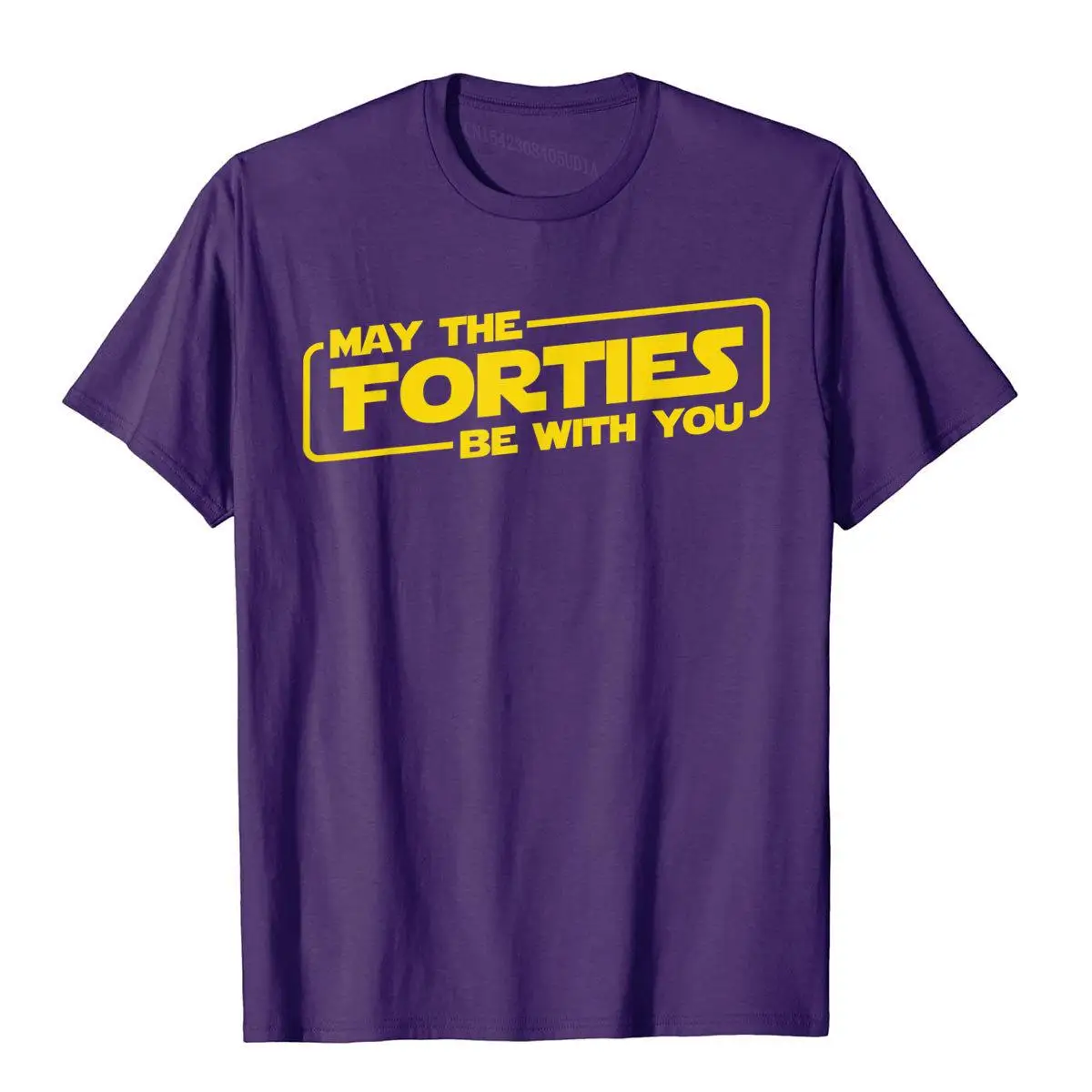 40th Birthday Gifts May The Forties Be With You Shirt 1979__B14308purple