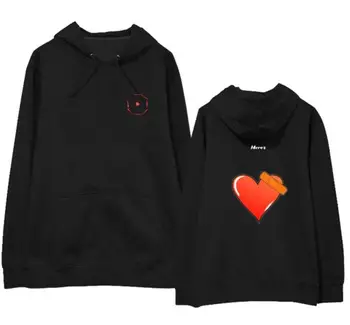 

Got7 jackson album mirrors bullet to the heart same printing hoodies unisex kpop fleece/thin pullover loose sweatshirt
