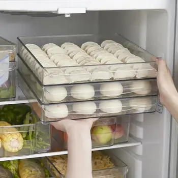 

Stackable Plastic Organizer Storage Bins, Pantry Organization and Storage Q0KA