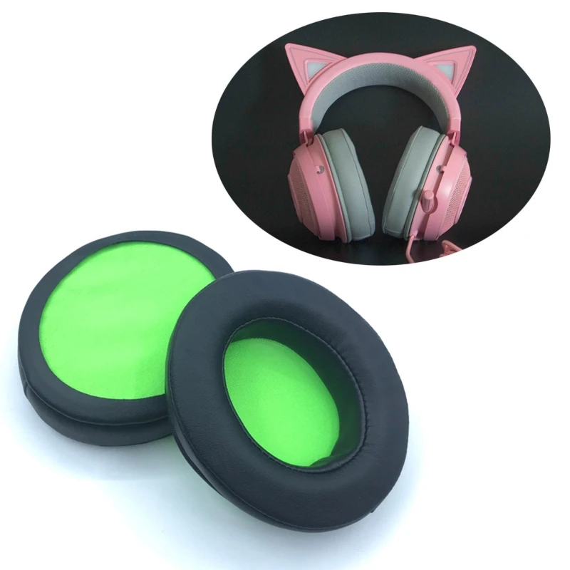 Paraorecchie Cuscini Per Le Orecchie Cuscino Per Razer Kraken Te / Kraken Kitty Edition Kraken Ultimate Nari Essential Ultimate