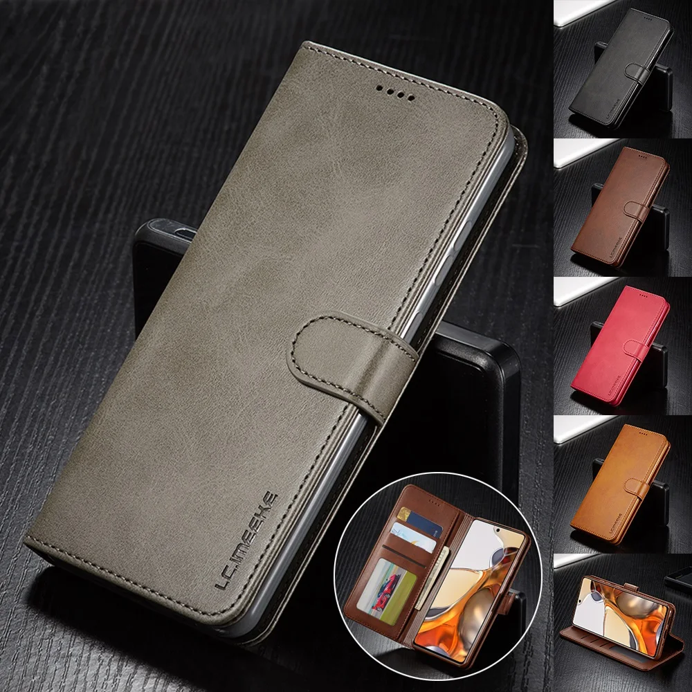 Кожаный чехол для телефона Xiaomi 11T Poco X3 M3 Pro NFC F3 флип-чехол Mi 11 Lite 10T Redmi Note 10 9 9s 9T 9A 8T 8 7