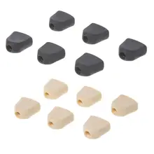 6 шт./компл. трапеции Пластик гитары настроечный винт тюнеры Колки Замена кнопки