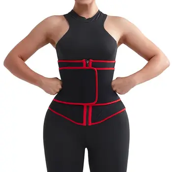 

Corset Secret Women Sauna Sweat Waist Trainer 10 Steel Bones Embossed 100% Neoprene Waist Cincher Slimming Waist Belt Shapewear