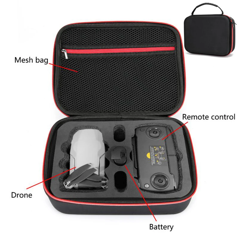 Портативная сумка для хранения Жесткий Чехол DJI Mavic Mini Drone мягкая переноски Mini/ Pro