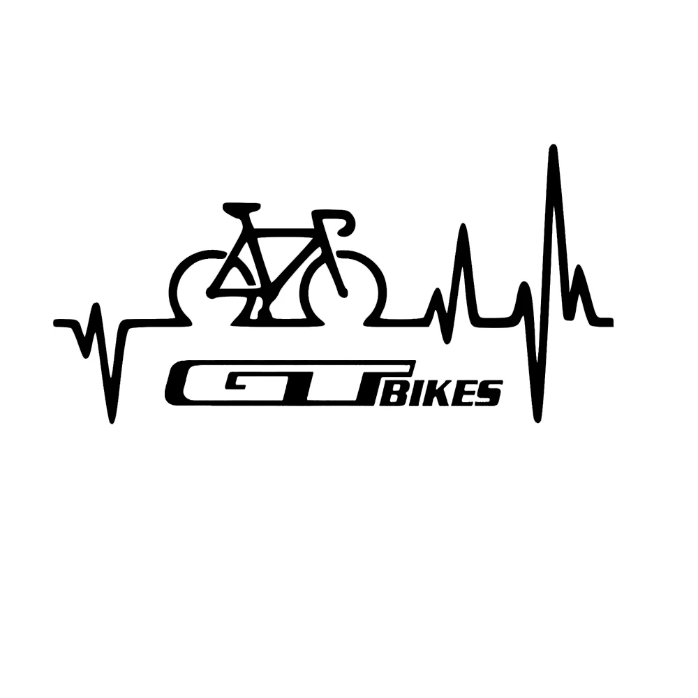 Виниловая наклейка cardiobike для мотоциклов GT-велосипедов-Виниловая