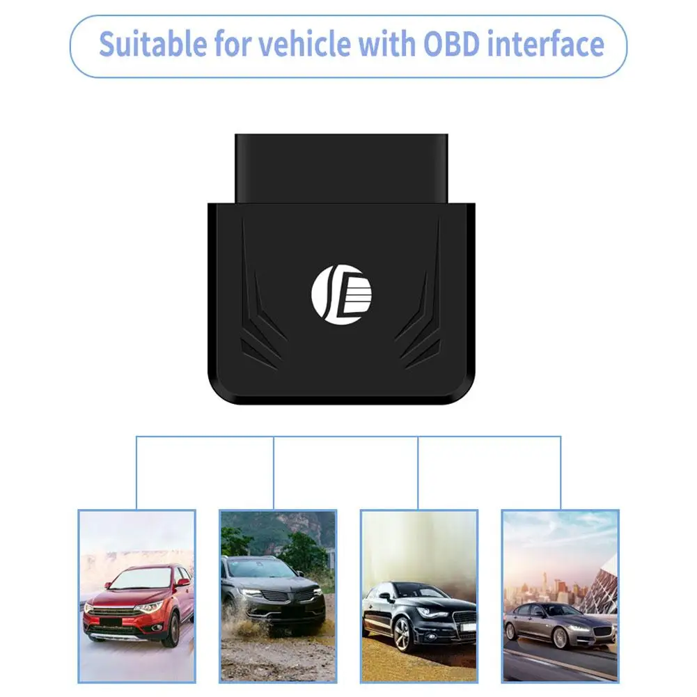 Автомобильный OBD gps-трекер-подключи и играй автомобильный трекер obd gps-трекер автомобильный OBD2 трекер локатор реального времени с тревогой SOS