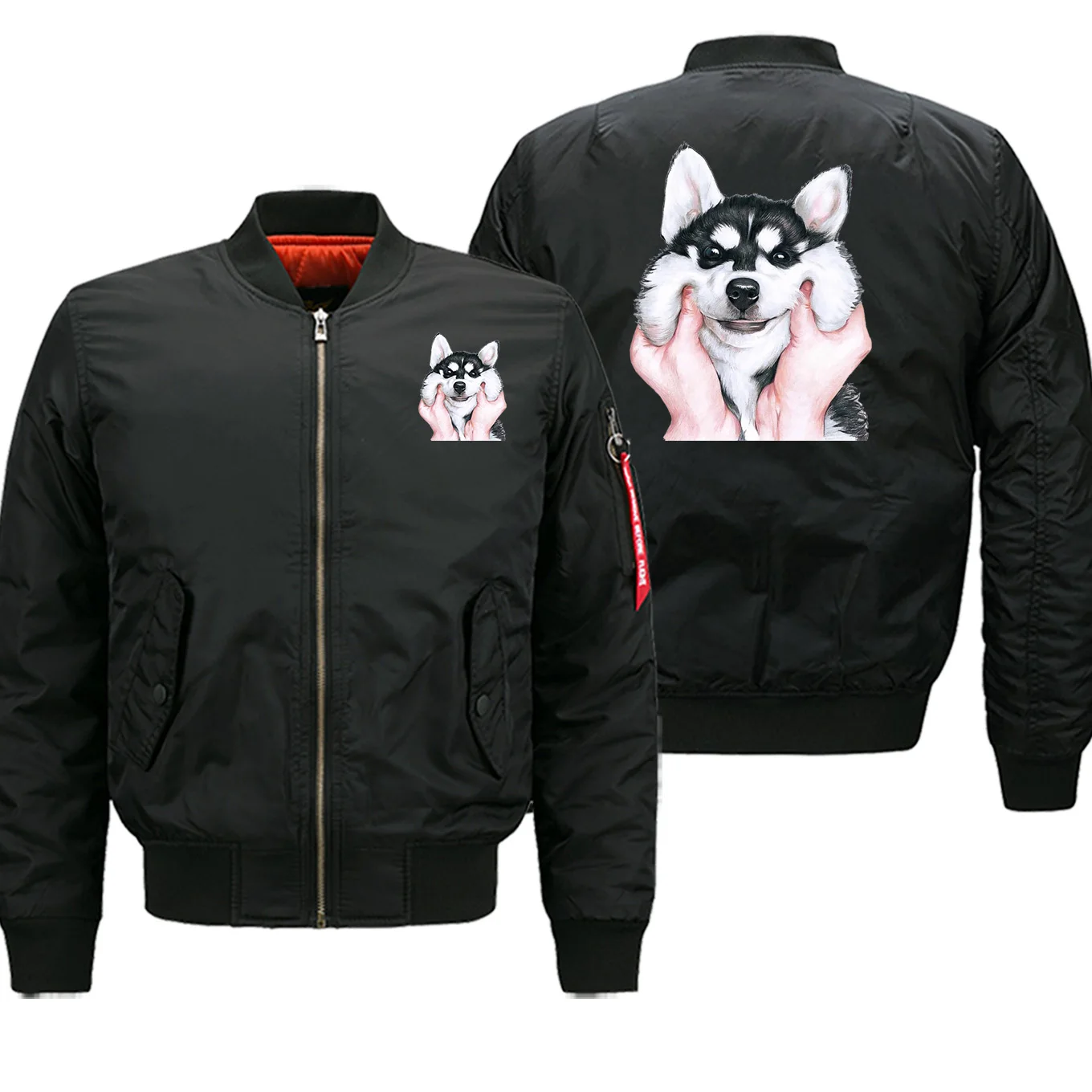 Husky, уличная одежда, зима,, куртки для мужчин, мультфильм, мотоцикл, Военный стиль, высокое качество, хип-хоп, куртка-бомбер, пальто, толстая