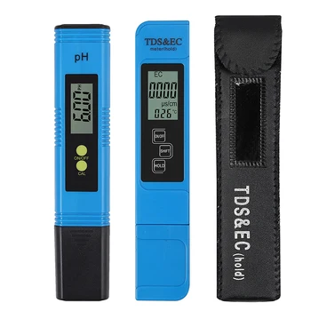 

Electric Digital PH/TDS&EC Meter Tester Conductivity Hydroponics Water Test Pen