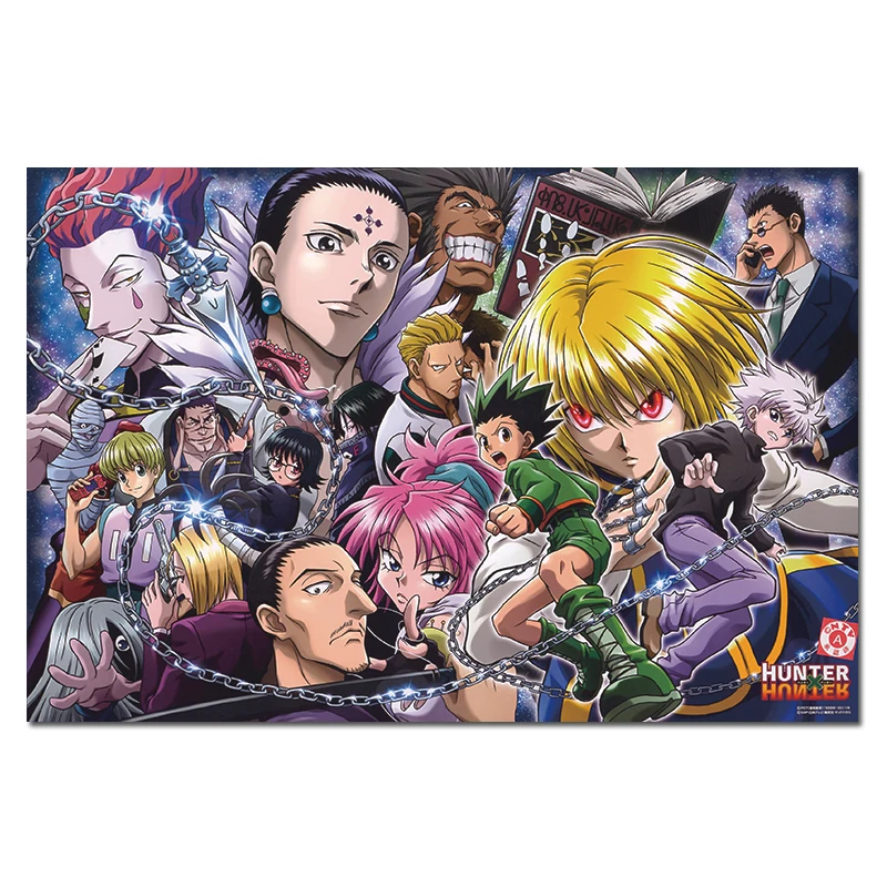 Hunter-x-Hunter-Poster-Popular-Classic-Japanese-Anime-Manga-Poster-Print-Home-Decor-30x45cm-50x75cm-Cartoon