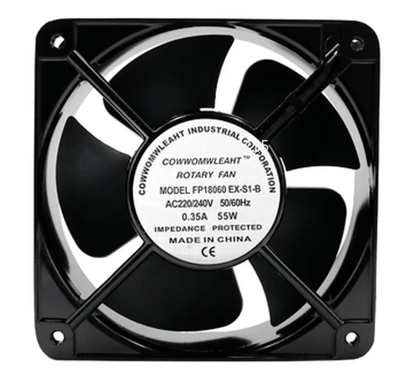 

Free shipping FP18060EX-S1-B 18060 AC220V Axial high air volume cooling fan