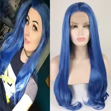 Bombshell, зеленый, длинный, прямой, синтетический, 13*3, парик на кружеве, жаропрочное волокно, натуральный волос, средняя часть, для женщин, парики