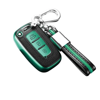 

Soft TPU Car Key Cover Case For Hyundai Solaris HB20 Veloster SR IX35 Accent Elantra i30 For KIA RIO K2 K3 Sportage Accessories