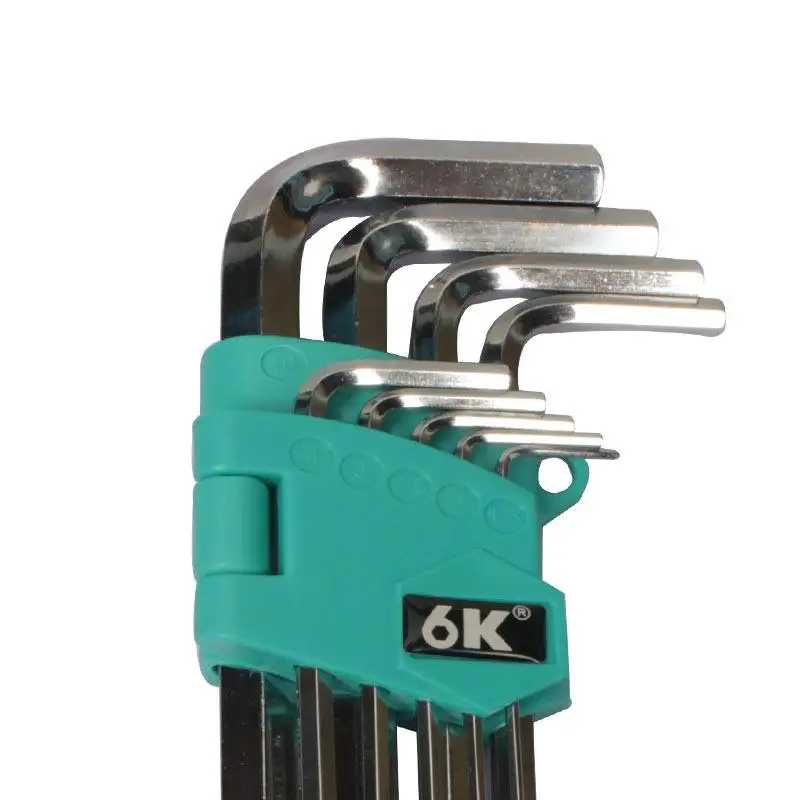 

1.5-8mm DIN911/ ISO293 Hexagon Keys Nickel/Zinc Black Carbon Steel Hex Allen Key Set Wrench Cycling Repair Tool Micro Hex Wrench