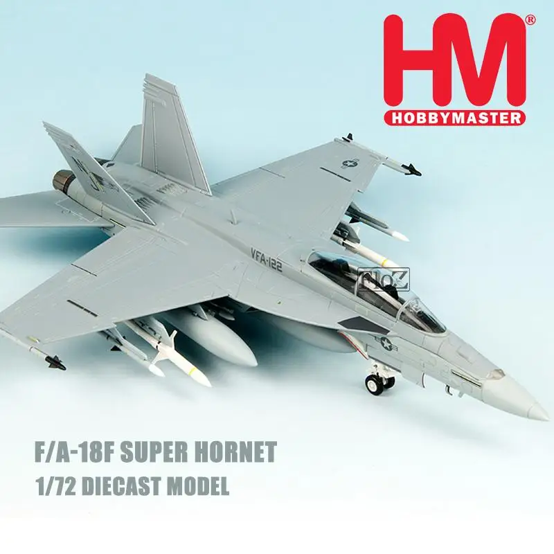 Хобби мастер F/A-18F супер Hornet 1/72 литой самолет модель самолета