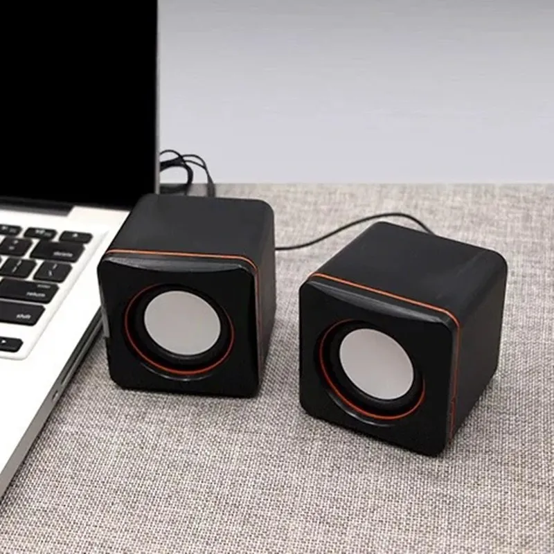 2 шт. настольный мини-динамик портативный USB проводной динамик - Цена: 