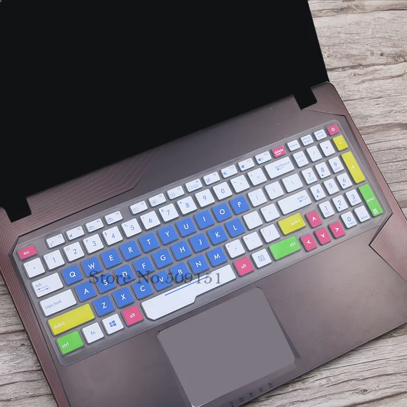Силиконовая клавиатура для ноутбука Защитная крышка для ухода за кожей кожи Asus Rog GL553 GL553V GL553VW ZX553VD ZX53V ZX73 FX553VD FX53VD FX753VD FZ53V - Цвет: Color 2