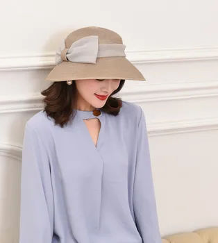

01912-hq-SW149042 Japanese elegant style pp grass leisure lady dinner hat women formal cap