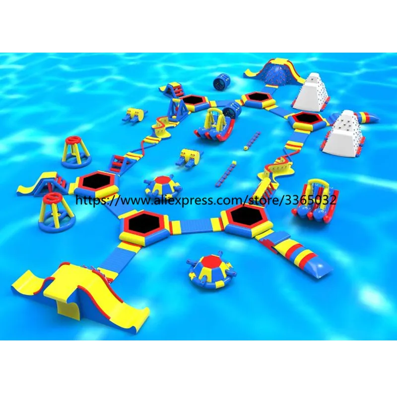 

Outdoor Giant Inflatable Water Park for Kids and Adults