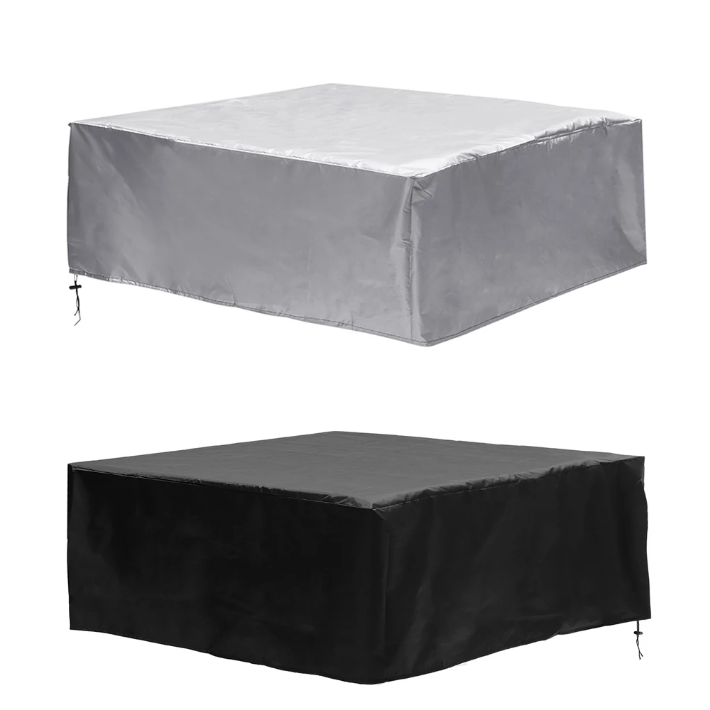 Universal Hot Tub Dust Cover Cap Waterproof UV Proof Spa Cover