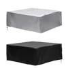 Universal Hot Tub Dust Cover Cap Waterproof UV Proof All-Weather Spa Cover Cap Protector Hotspring Snow Rain Dust Covers 3