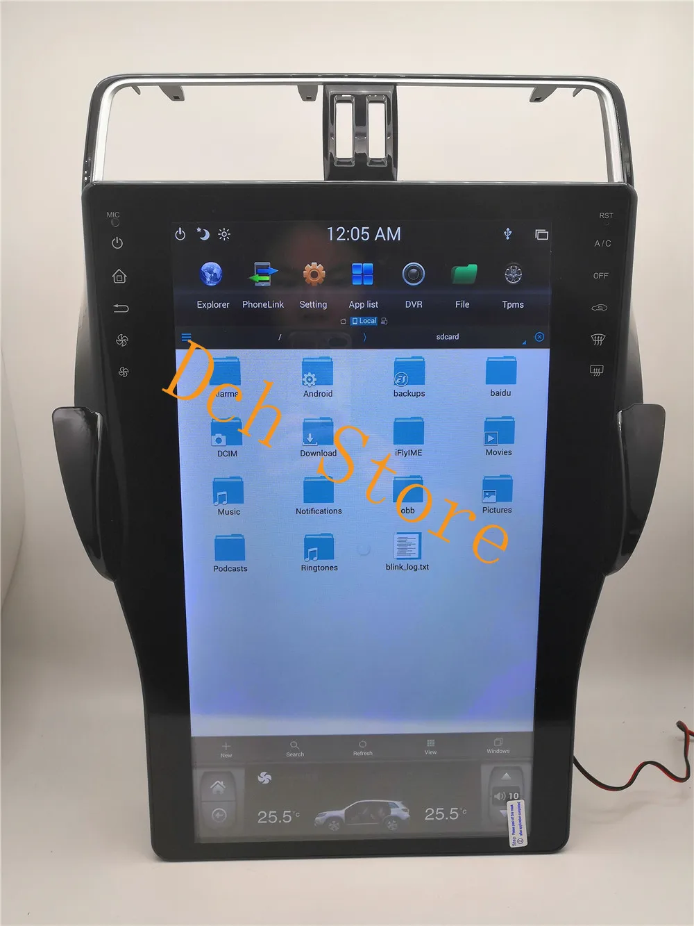 16 ''вертикальный экран tesla стиль Android 9 0 автомобильный DVD плеер GPS навигация для