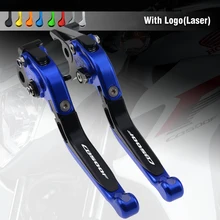 With Logo CNC Motorcycle Foldable Extending Brake Clutch Levers for Honda CB500F CB500 F CB 500 F 2013 2018 2014 2015 2016 2017