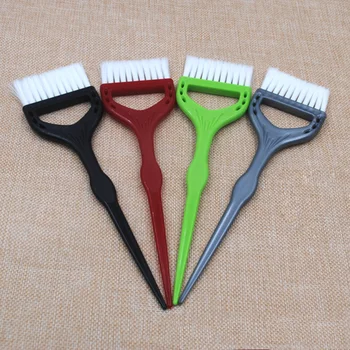 

Dye Brush Professional Hair Dye Applicator Handle Salon Hair Bleach Tinting DIY Tool (Random Color)