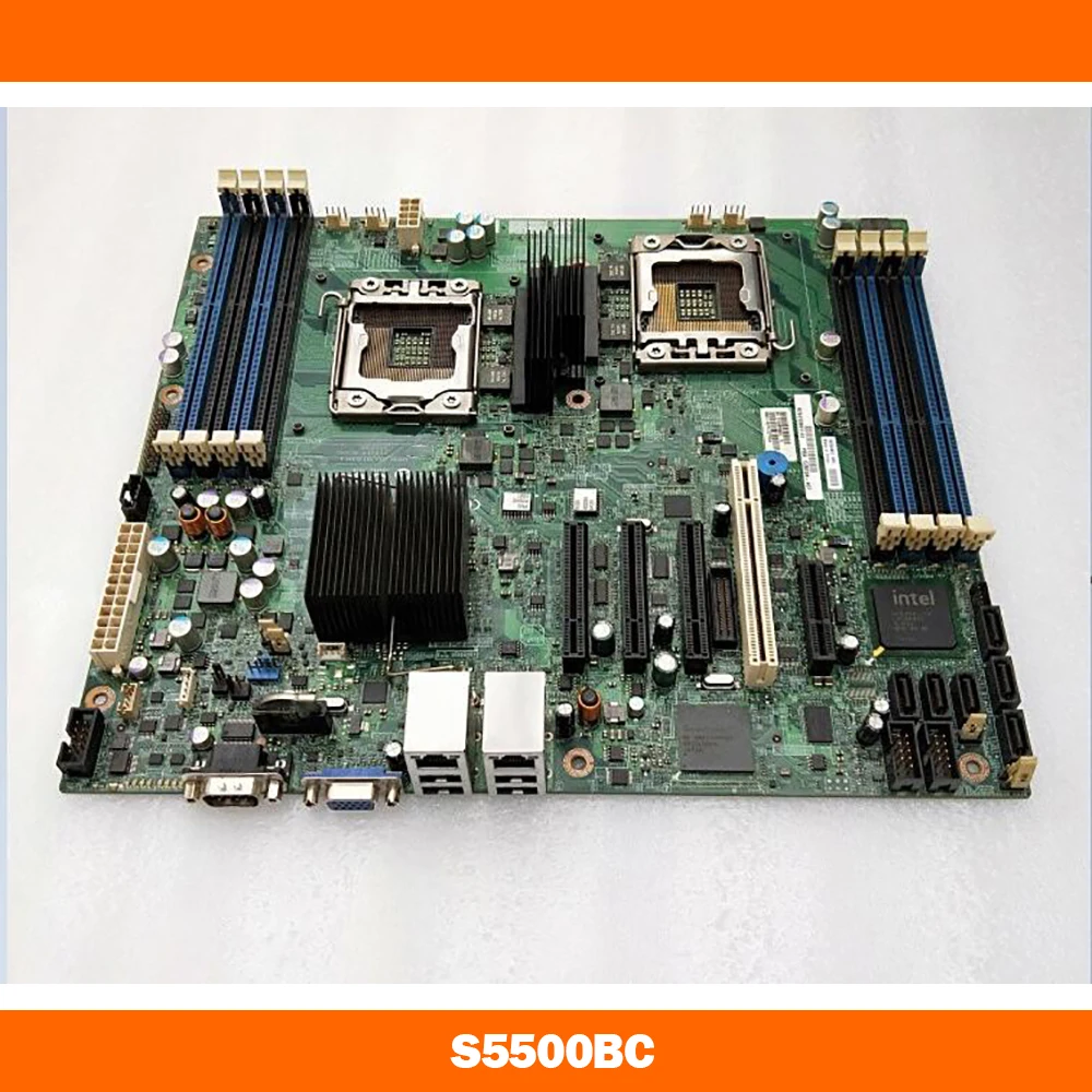 For Inter S5500BC LGA1366 Server System Motherboard 100% Tested Fast Ship | Компьютеры и офис