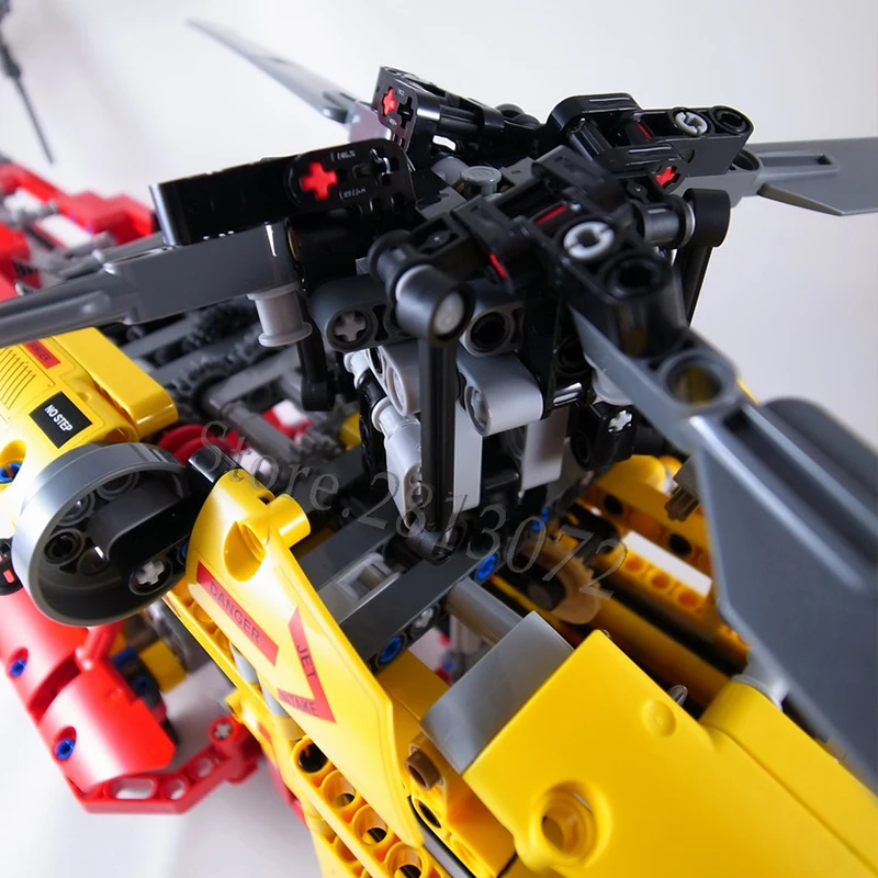 3357 Technic серии вертолет 1056 шт совместим с 9396 строительные блоки кирпичи развивающие игрушки