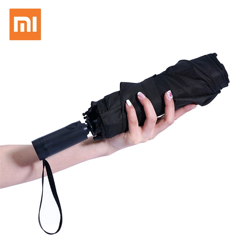 Автоматический зонт Xiaomi Mi Mijia WD1 для дождливой и солнечной погоды алюминиевый