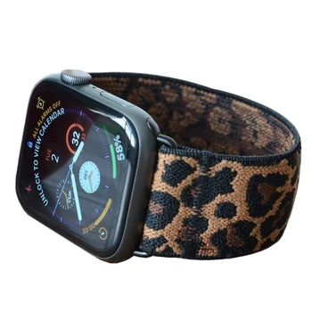 

NEW nylon loop strap for apple watch band 40mm 38mm 44mm 42mm Double-Layer Stretch watchband for iwatch pulseira 5/4/3/2/1