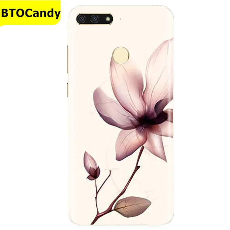 phone pouch for ladies For Huawei Y7 Prime 2018 Case Huawei Y7 2018 Cover Soft Silicone TPU Phone Case For Huawei Y 7 Y7 2018 Prime Back Cover Coque flip cases Cases & Covers