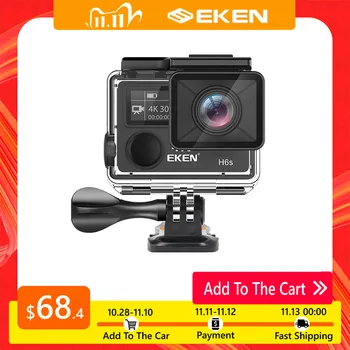 

Action Camera Deportiva EKEN V8S Ultra HD 4K Ambarella A12 WiFi Electronic Image Stabilization Go Waterproof Pro Sport DV Camera