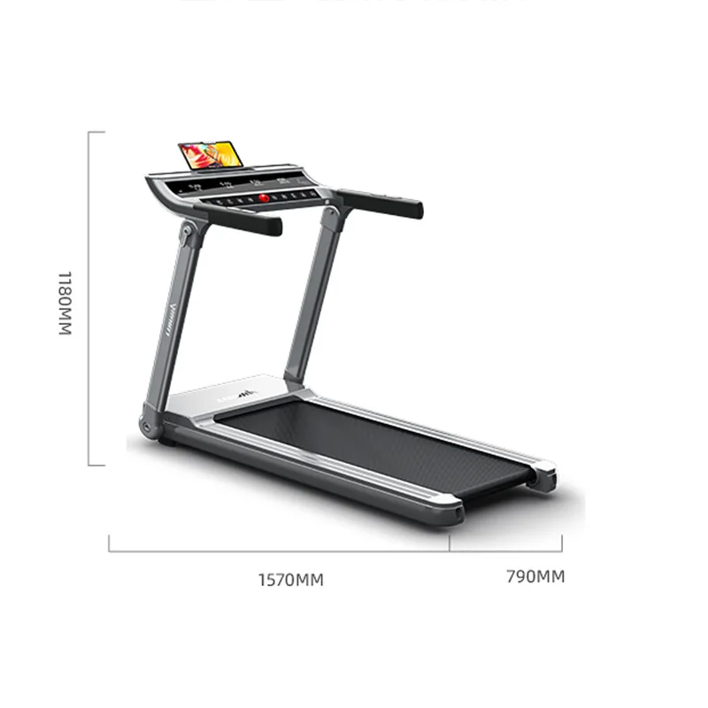 Home Electric Multi-function Small And Medium-sized Walking Machine Shock Absorption Mute Multi-function Treadmill
