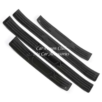 

For Toyota RAV4 XA50 2019 2020 Kick Scuff Plate Door Sill Protector Trim Guard Pedal Cover Stainless Sticker Car Accessory