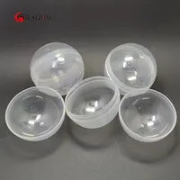 50Pcs 2.6Inch Vending Machine Toy Capsules 65MM Empty Full Transparent  Round Capsules Bulk Gumball Machine Surprise Ball 2