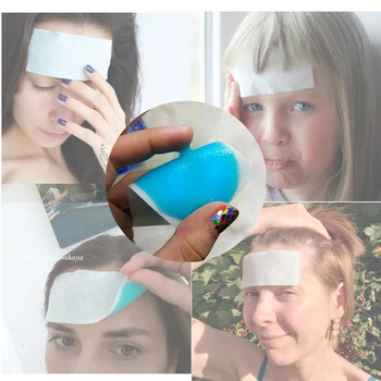 Instant Forehead Cooling Fever Gel Patch