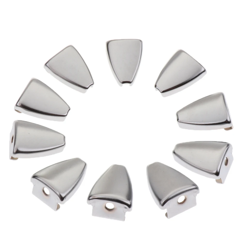 10 Pieces Iron Triangle Shape Drum Claw Hook for Bass Snare Drum Parts