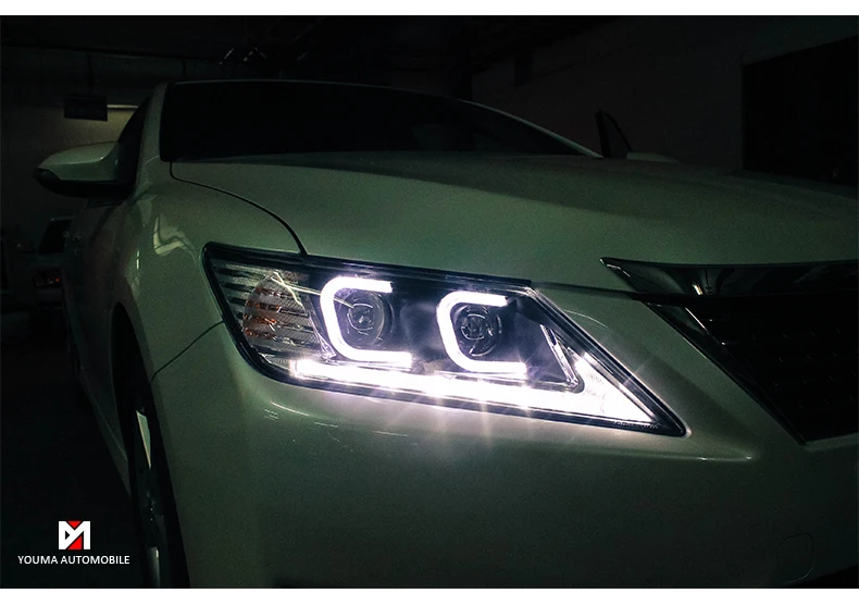 Car Styling Head Lamp case for Toyota Camry Headlights 2012- Headlights Toyota Camry Headlight DRL Double Beam Bi-Xenon HID