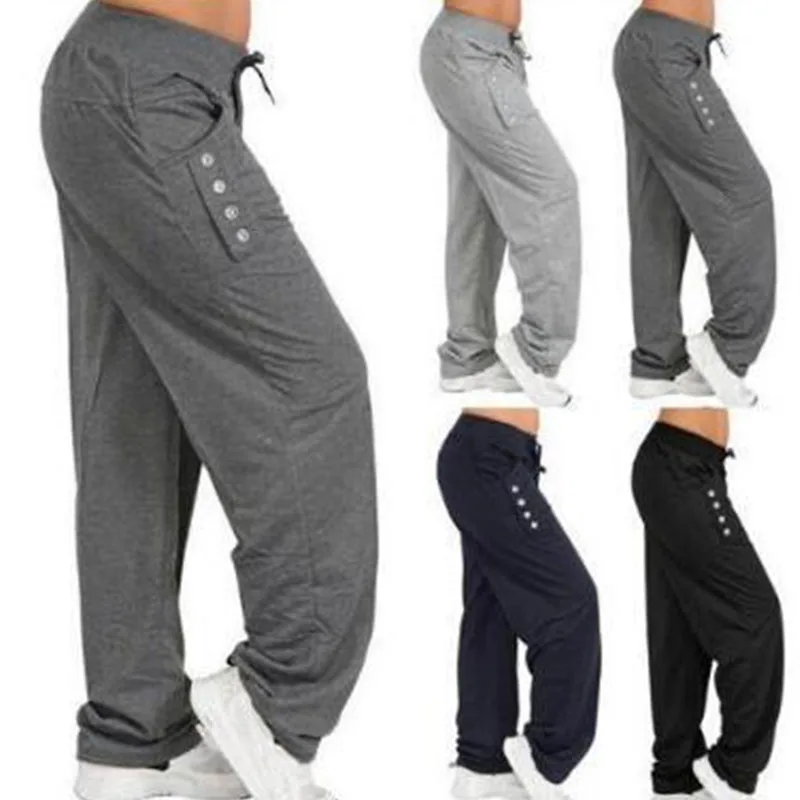 

Sports Pants Women's Fitness Running Training Yoga Pants Thickened Wide Leg Pants