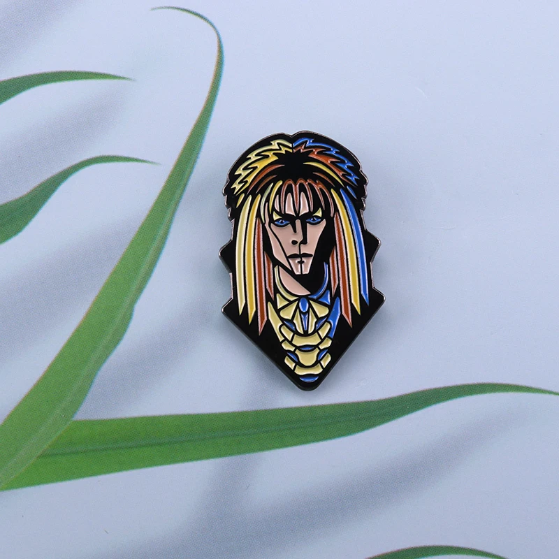 

Jareth The Goblin King Badge Labyrinth Movie Inspired Pi