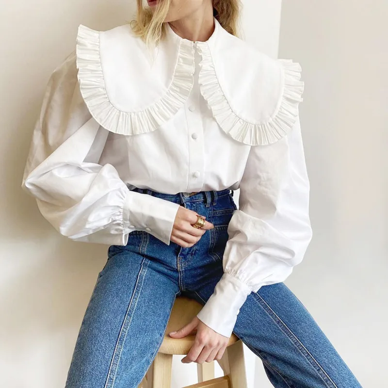 2022 Spring Babydoll Collar Women 