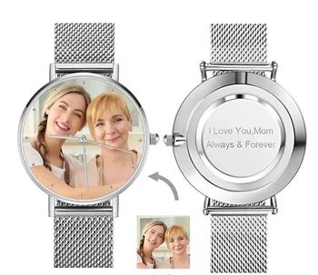 

Women's Engraved Alloy Bracelet Photo Watch,Personalized Photo Watch,Custom Photo Watch,Personalized Custom Watch