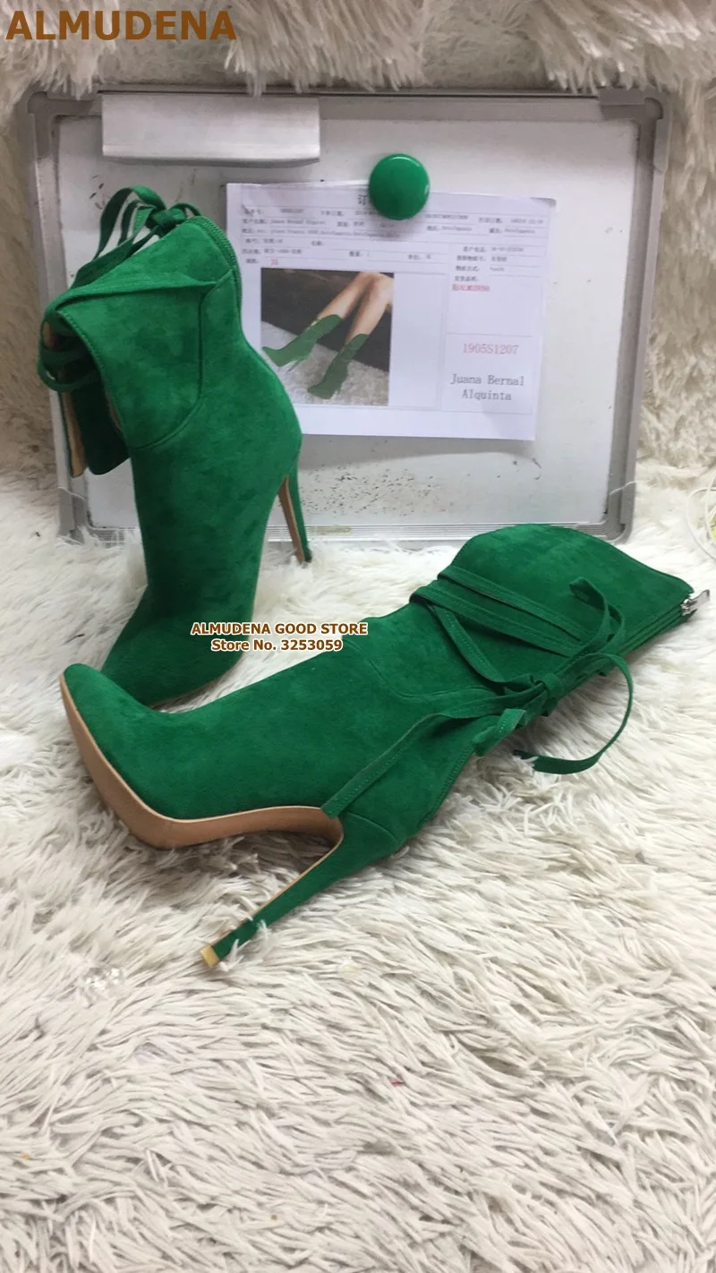 Mid calf Dress Boots Heel Shoes 