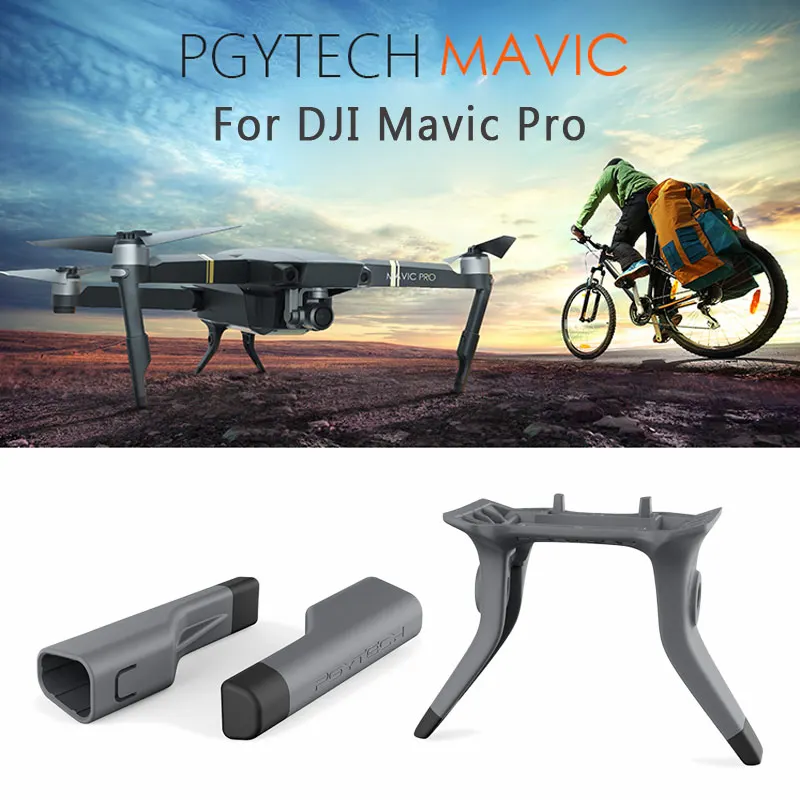 

PGYTECH DJI Mavic Pro Landing gear Extended Leg Landing Gear Support Leg protector Drone Accessories for DJI Mavic pro