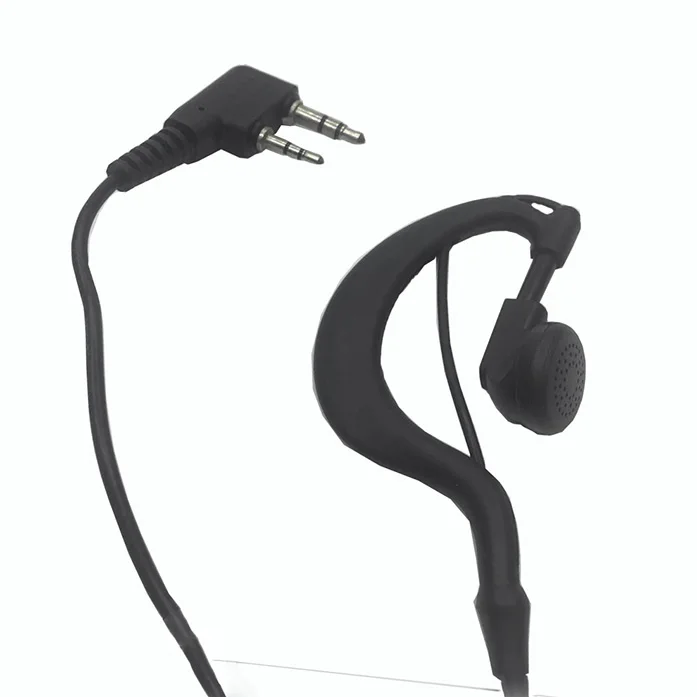 5Pcs Mic PTT Headphone Walkie Talkie Earpiece for Baofeng UV 5R UV 5RE UV 6R BF 888S Two Way Radio