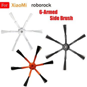 

2Pcs 6 Arms Side Brush Accessories For XiaoMi/Roborock S50 S51 S55 S5 S6 T60 T61 E20 Robot Vacuum Cleaner Brush Parts Side Brush